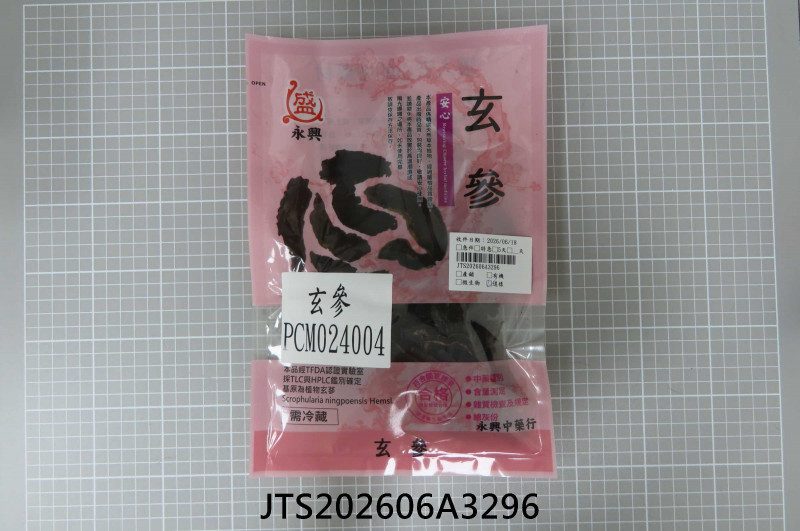 食品檢驗報告｜永興中藥行｜振泰檢驗-JTS安心平台
